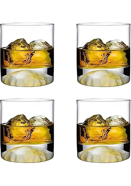 Nude 64039 Clup Ice Kristal Viski Bardağı – 4'lü Set –şık Kesim Cam – Özel Hediye fiyatları