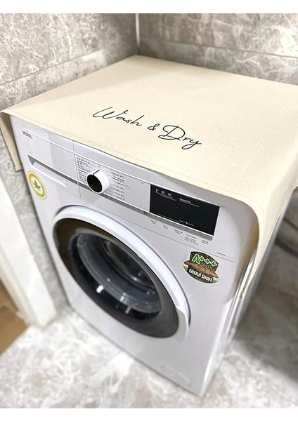 Nakış Işlemeli Çamaşır ve Kurutma Makine Buzdolabı Örtüsü fiyatları