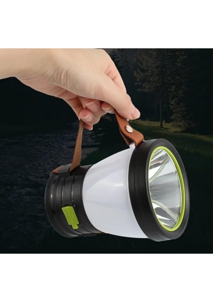 Solar Güneş Enerjili LED Kamp Feneri | USB Type-C Şarjlı, 500 Lümen, Powerbank, Taşınabilir El Feneri, 5 Modlu Aydınlatma | Kamp, Acil Durum, Bahçe Için modelleri