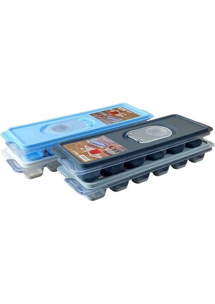 Silikon Tabanlı Buzluk, 12'li Buz Kalıbı, Silikon Tabanlı Buz Kalıbı, Kolay ve Pratik Buz Hazırlama Deneyimi indirimleri