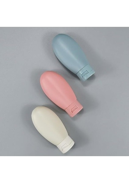 Şişesi Krem Şampuan 3 Adet Set, Sızdırmaz Kozmetik Şişesi, Çok Amaçlı Seyahat Tipi Doldurulabilir Krem Losyon Şişe Seti Tatil Kamp Kutusu (Bpa Içermez)