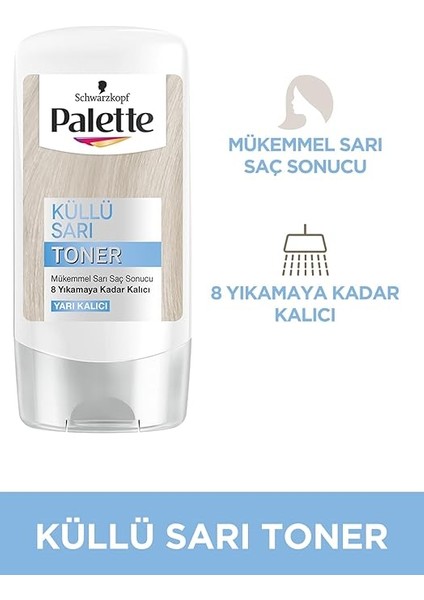 Turunculaşma Karşıtı Saç Toneri Küllü Sarı fiyatları