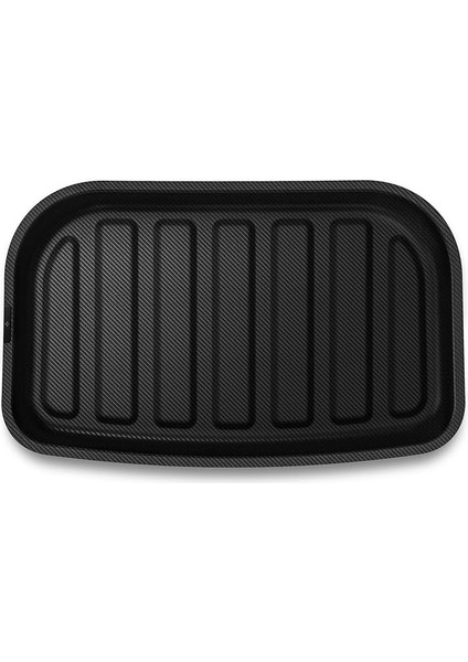 Tesla Model Y (2024-2023) Rear Trunk Arka Bagaj Alt Gizli Bölme 3D Havuz Paspas Black TL00-Y - ACP06528