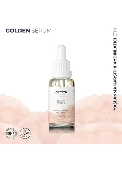 Yaşlanma Karşıtı Collagen & Niacinamide & 24K Altın Yapraklı Serum 30 ml fiyatları