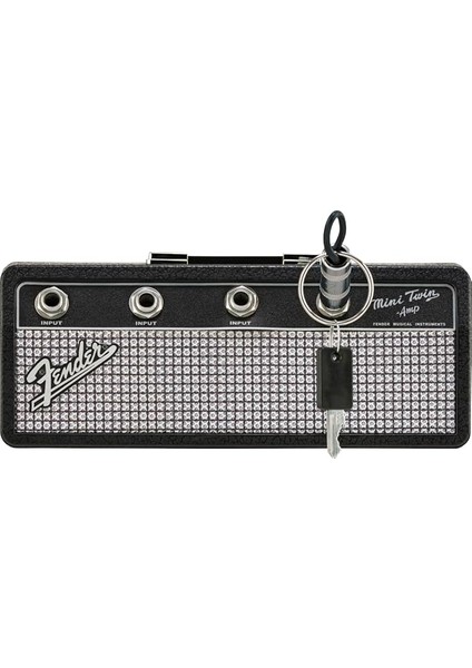 Gitar Amfi Tasarımında "jack Rack" Anahtar Tutucu - Renk: Siyah