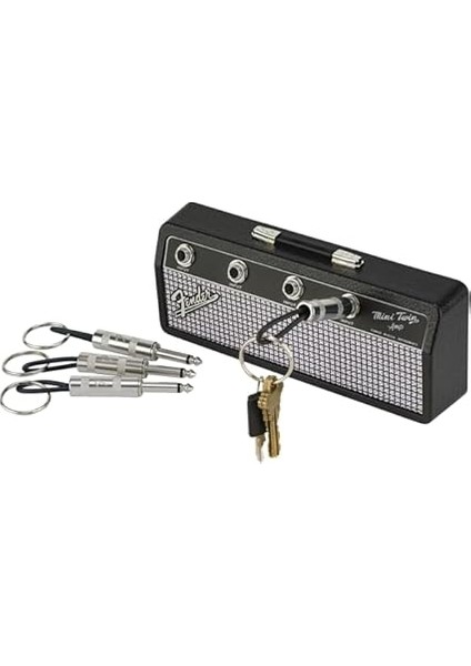 Gitar Amfi Tasarımında "jack Rack" Anahtar Tutucu - Renk: Siyah fırsatları