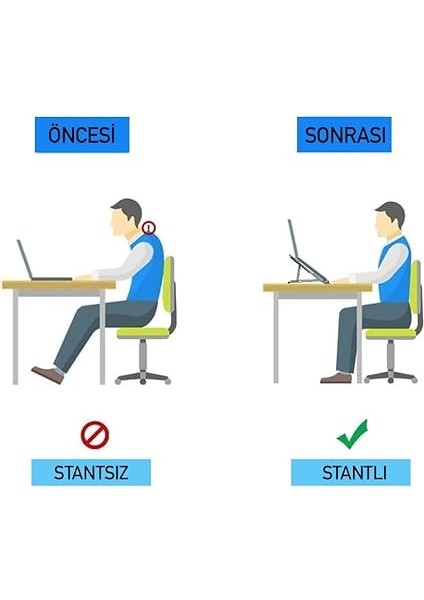 Taşınabilir Laptop Stant Bilgisayar Stant Notebook Stant Tüm Laptoplarla Uyumlu Bilgisayar Standı Taşınabilir Metal Kaymaz Stant Dizüstü Bilgisayar Stantları Stantı fırsatları