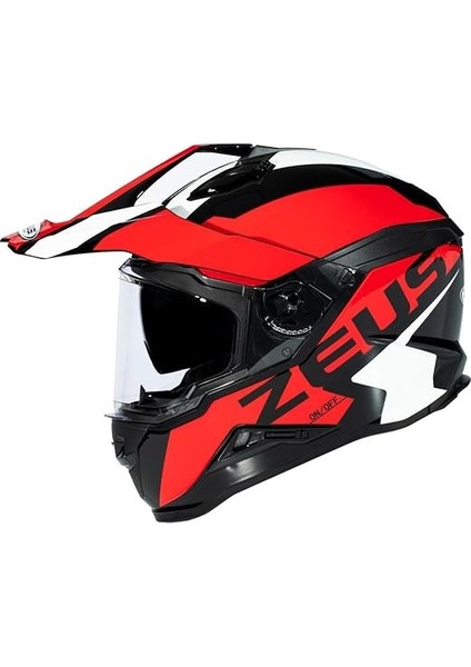 ZS-913 Bf8 Motosiklet Kaskı Solid Kapalı Kask Black Red Xs fırsatları
