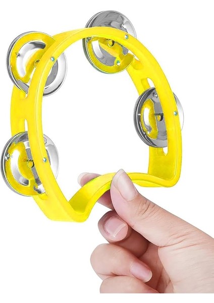 ORF-TF-05YL Örf Aletleri Zilli Tef Sarı (1 Adet)