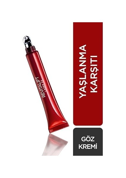 Parıs Revitalift Lazer X3 Yaşlanma Karşıtı Göz Bakım Kremi 15 ml fiyatları