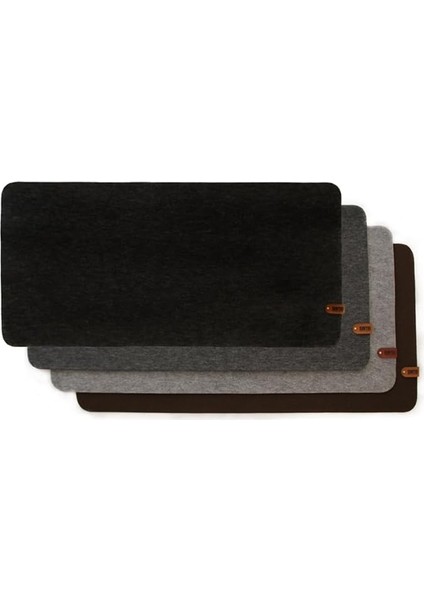 Sıntıo Keçe Mousead (50X100 Cm) (Antrasit) Oyuncu Gamer Mouse Ad, Büyük Boy Large Ofis Tii Mouse Ed, Fare Altlığı, Düz Masa Koruyucu Klavye Altı Mousead