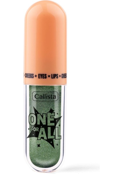 One For All 09 Peace Forest Eyes & Lips & Cheeks Likit Göz Farı