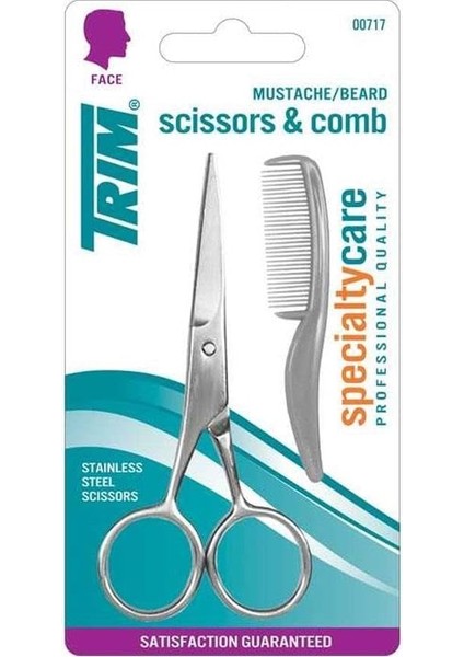 Bıyık Makası ve Tarağı 10-620B