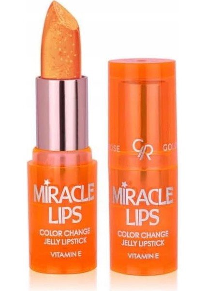 Rose Miracle Lips Color Change Jelly Lipstick No: 103 Natural Pink - Renk Değiştiren Ruj