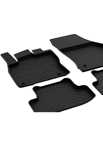 Autoaccessories Volkswagen Polo 6.5 Makyajlı ile Uyumlu 4d Havuzlu Kauçuk Paspas 2021 ve Üstü fiyatları