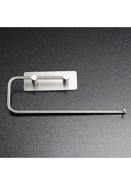 Paslanmaz Çelik Kağıt Rulo Havlu Tutucu Peçetelik - Inox - Kendinden Yapışkanlı fiyatları