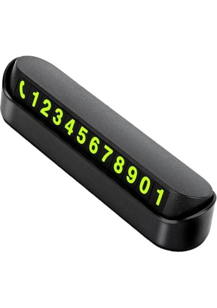 Xm Açılır Kapanabilir Numaratör Ön Torpido Üstü Telefon Numarası Göstergesi Araç Oto Aksesuarı