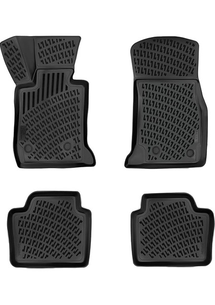 Bmw 3 Serisi F30 2012-2019 3D Havuzlu Paspas