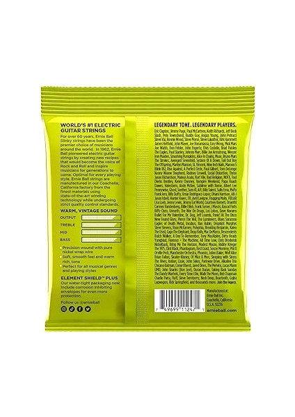 Ballu Düzenli Slinky Klasik Rock And Roll Elektro Gitar Dizeleri Saf Nikel Yara 3 Paket Ölçer 10-46 fiyatları