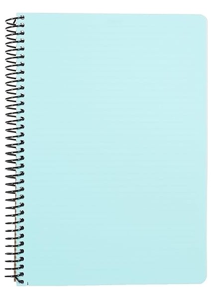 Infinity Pastel Serisi, A4, 5 Konulu (4 Kareli, 1 Çizgili) 150 Yaprak Pp Kapaklı Spiralli Defter, Mavi fiyatları