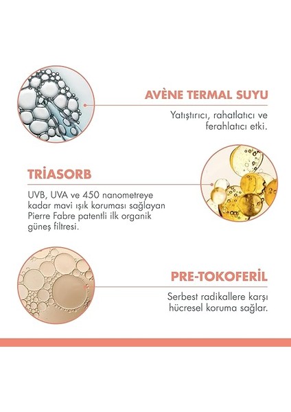 Creme Teintee Spf 50+ Renkli Güneş Koruma Kremi Kuru ve Hassas Ciltler (50 Ml) indirimleri