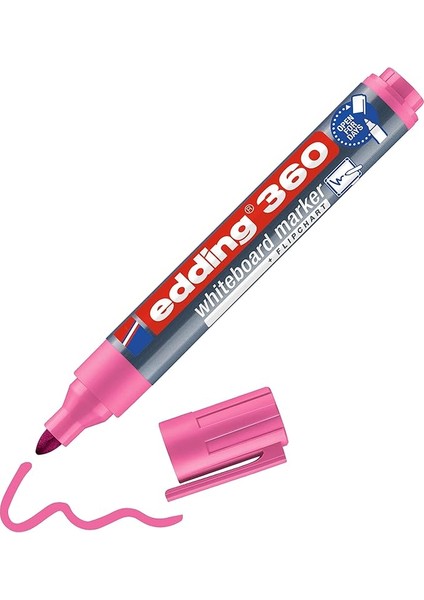 360 Beyaz Yazı Tahtası Kalemi - Pembe - 1 Kalem