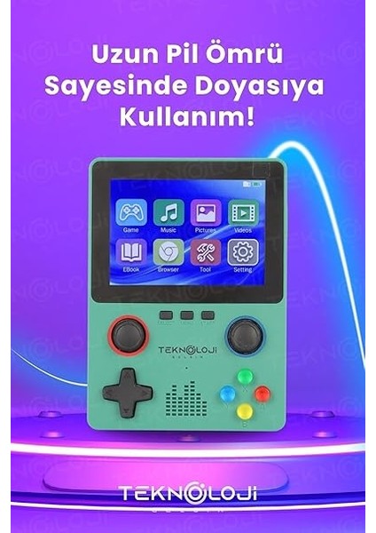 Konsolu Yeninesil El Atarisi 10.000 Adet Nostalji Oyun 3.5inç Ipsekran Mp3/mp4/video Gamepad modelleri