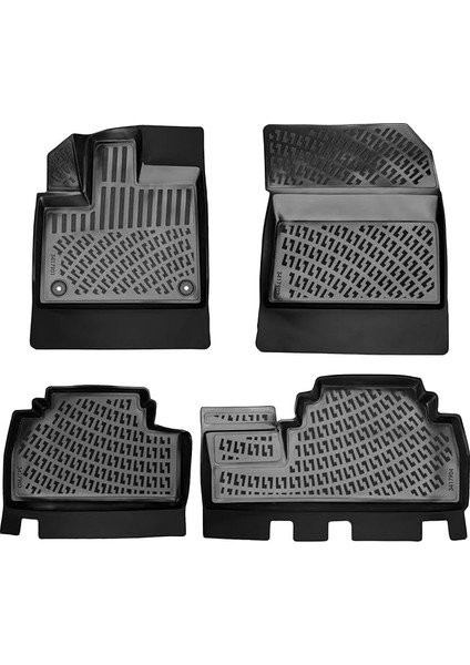 Citroen Berlingo 2019 Sonrası Uyumlu 3D Havuzlu Paspas