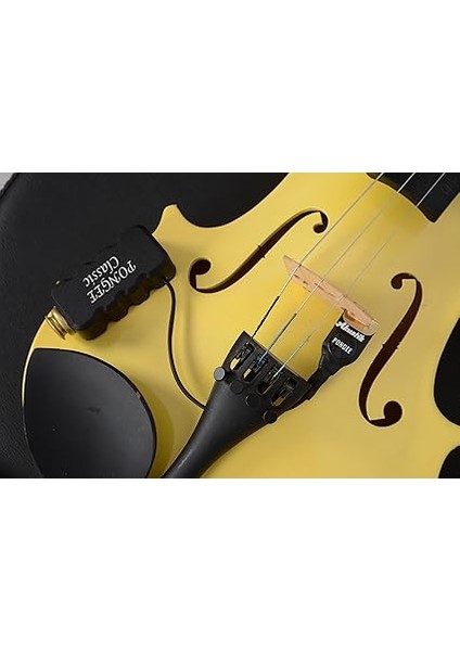 Clasis Model Keman Manyetik Pickup – Piezo Temaslı Mikrofon, Akustik Keman Için Pasif Manyetik, 6.35MM Jaklı, Kolay KURULUM,%100 Doğal ve Güçlü Ses indirimleri