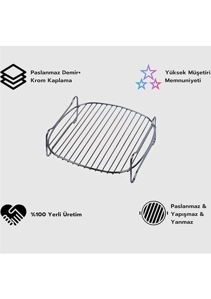 Home Airfryer Izgara Aparatı, Fritöz Aksesuarı, Airfryer Izgara Teli Xxl Model Uyumlu indirimleri