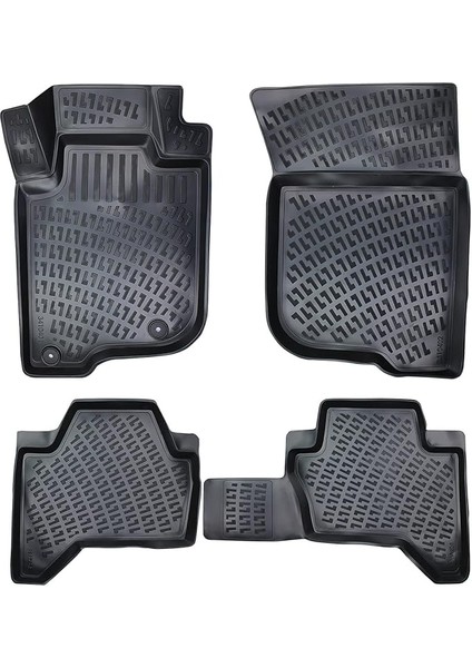 Mitsubishi L200 2005-2018 3D Havuzlu Paspas