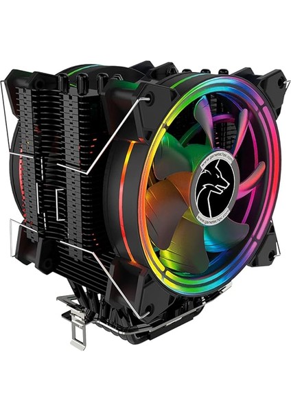 Freezer Pro HD120 2X12CM Intel & Amd Uyumlu 800/2000RPM Fanlı 6x Isı Borusu Işlemci Soğutucusu 220 W Tdp