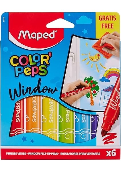 Color'peps Cam Boyası Keçeli Kalemi 6'lı fiyatları