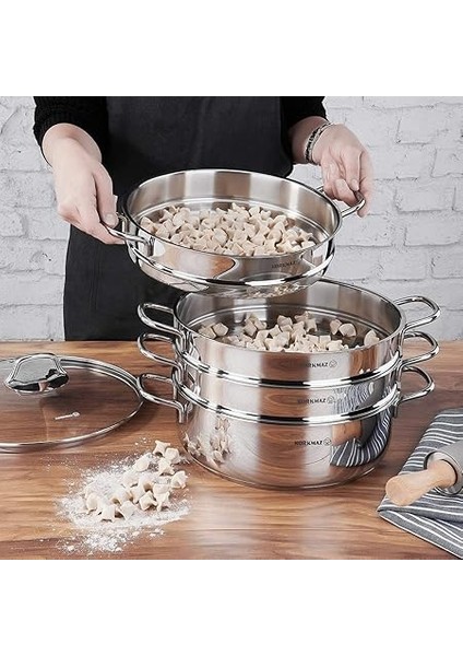 A1524 Perla Mantı Tencere Seti fırsatları