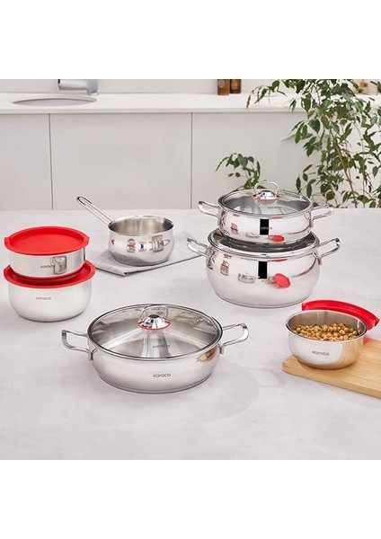 Pişir&sakla V2 13 Prç Çelik Set fiyatları