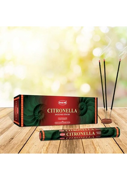 Citronella Tütsü Çubuğu Seti (3,7 Inç x 2,3 Inç x 25,5 Cm, Siyah, 120'LI Paket) modelleri
