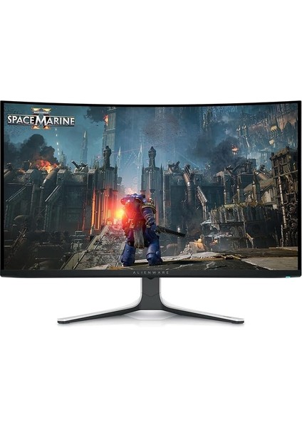 AW3225QF 32 Inç 4K UHD (3840X2160) 1700R Kavisli Oyun Pc Ekranı, 240 Hz, Qd Oled, 0,03 Ms, Nvıdıa G-Sync Uyumlu, Hdr, Dolby Vision, Usb-C, Displayport, 2x Hdmı, 4x Usb, 3 Yıl Garanti