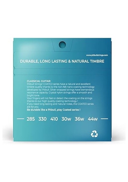 Klasik Gitar Teli Coated Seri Hard Tansiyon Set Ccg Ht modelleri