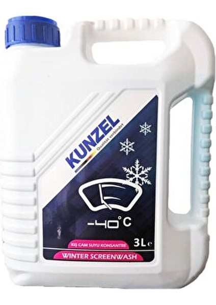 Kış Cam Suyu Konsantre -40 Derece 3 Litre Lüks Araçlar İçin Etkili Temizlik fırsatları