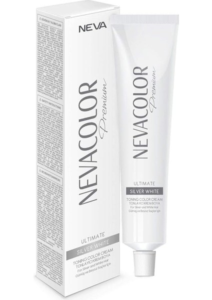 Tüp Saç Boyası Gümüş Gri