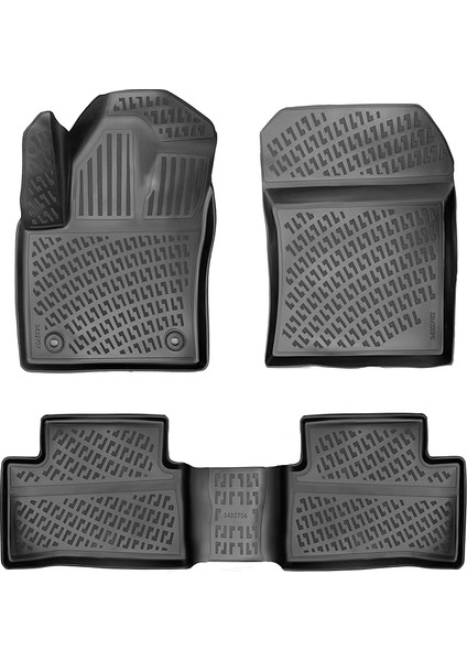 Toyota C-Hr 2023 Sonrası Uyumlu 3D Havuzlu Paspas