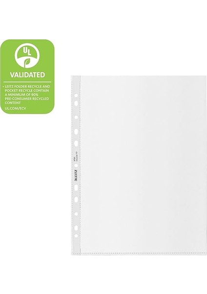 Recycle Poşet Dosya, A4, Şeffaf, 25 Adet modelleri