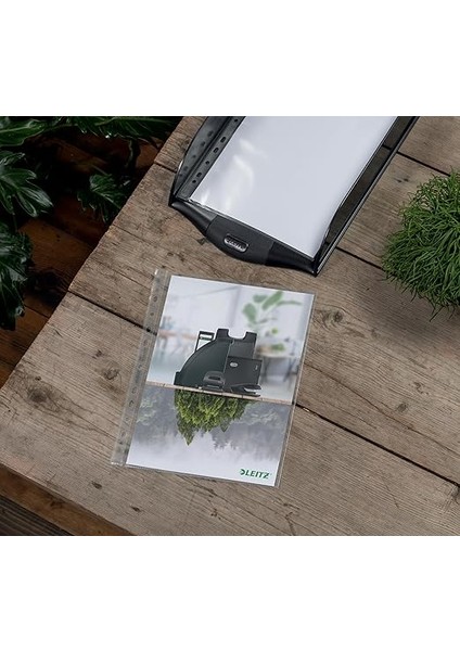 Recycle Poşet Dosya, A4, Şeffaf, 25 Adet fırsatları