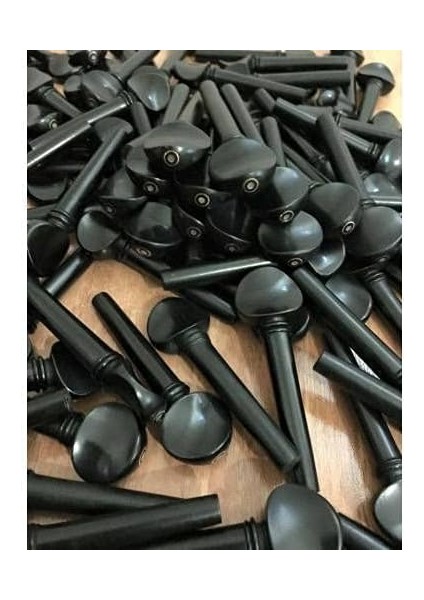 Saz Burgusu Abanoz Sedefli Takım Sb7-As Saz Kulağı Abanoz