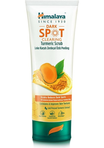 Since 1930 Dark Spot Clearing Leke Karşıtı Zerdeçal Özlü Yüz Peeling Scrub 75 ml