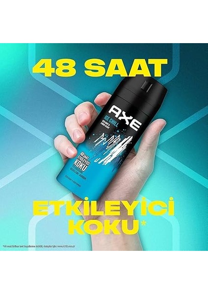 Erkek Deodorant Sprey Ice Chill 150 ml indirimleri