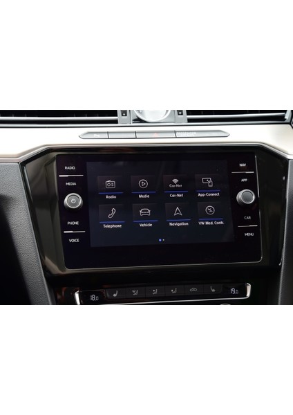 Passat 8 inç Navigasyon uyumlu 9H Temperli Ekran Koruyucu Cam fiyatları