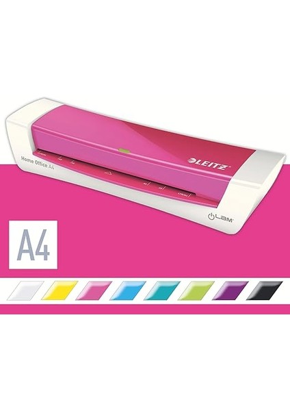 Ilam Home Office Laminasyon Makinesi, A4, Metalik Pembe, 73680023 fiyatları