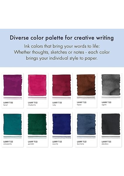 Crystal T53 Şişe Mürekkep Peridot modelleri