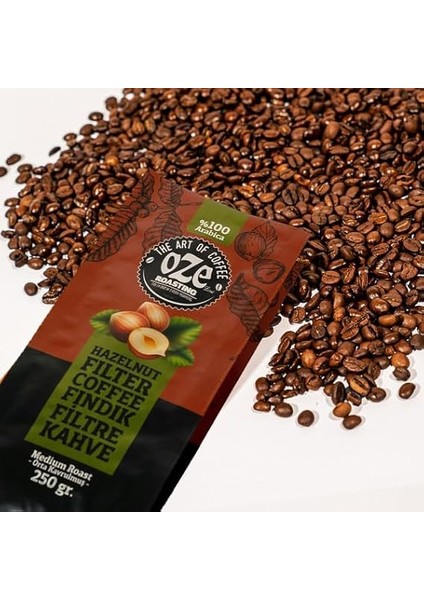 Fındık Aromalı Filtre Kahve 250 G – Moka Pot Için Öğütülmüş – Yoğun Fındık Aroması fırsatları
